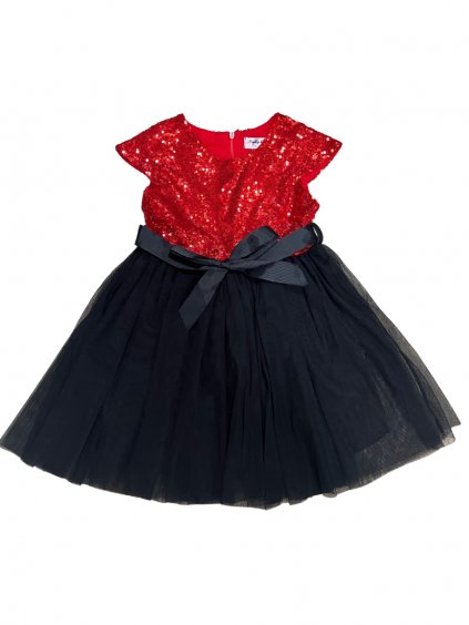 Dívčí šaty vánoční HKW22004