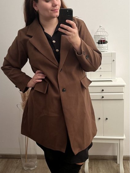 Kabát flaušový s páskem dlouhý rukáv dámský nadrozměr (XL/2XL/3XL ONE SIZE) ITALSKÁ MÓDA IMWQ22004/DR (Velikost 2XL/3XL, Barva Černá)