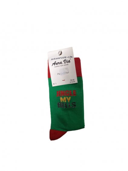 Ponožky vánoční veselé  pánské  (39-46) AURA.VIA aur20sf6698