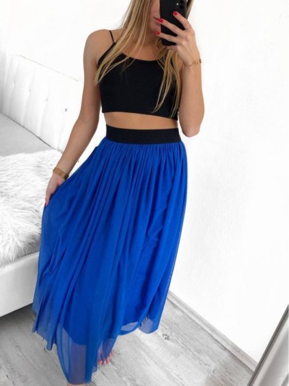 Sukně dlouhá dámská (S/M ONE SIZE) ITALSKÁ MÓDA IMM23HG2193/DU