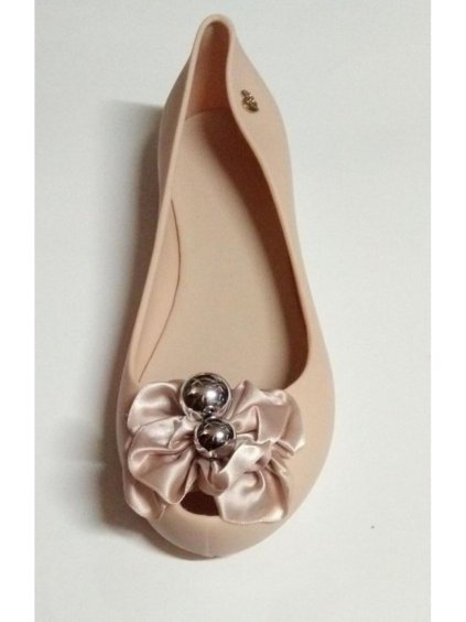 Baleríny dámské (36-41) WSHOES OBUV CK86/D (Velikost 36, Barva tmavě béžová)
