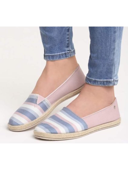Espadrilky modní dámskéi (36-40) OBUV B825-5 (Velikost 36, Barva _barva viz foto)