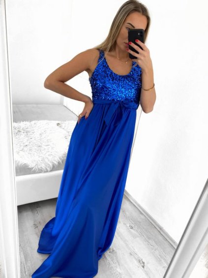 Šaty dlouhé elegantní bez rukávu dámské (S/M ONE SIZE) ITALSKÁ MÓDA IMPLP2357280016/DU (Velikost S/M/L, Barva Černá)