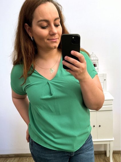 Tunika oversize krátký rukáv dámská  (L/XL/2XL ONE SIZE) ITALSKÁ MÓDA IMD22346/DR (Velikost L/XL, Barva bílá)