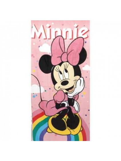 Dívčí osuška plážová minnie mouse MIN-H-TOWEL-225, 70*140 cm