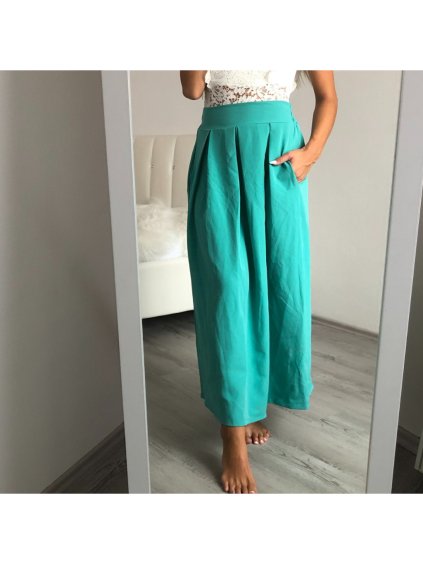 Sukně maxi dlouhá v pase na žabičkování dámská MAXIMA (S/M/L ONE SIZE) ITALSKÁ MÓDA IMM22MAXIMA/DR (Velikost M/L, Barva Černá)