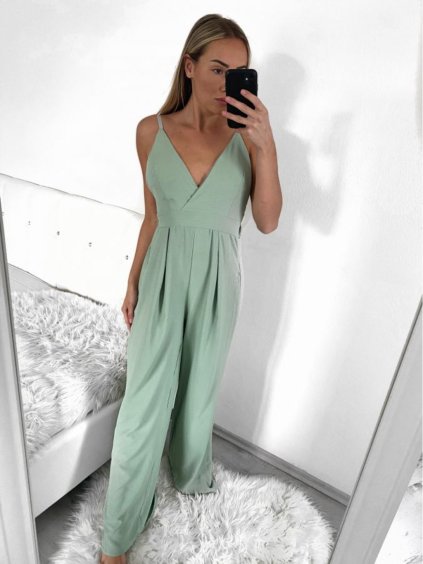 Overal dlouhý na ramínka dámský (S/M ONE SIZE) ITALSKÁ MÓDA IMPCF2312660/DU (Velikost S/M/L, Barva Černá)