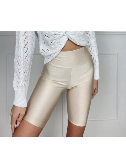 Legíny krátké dámské (S/M ONE SIZE) ITALSKÁ MÓDA IMPBB23A43901/DU (Velikost S/M/L, Barva Černá)