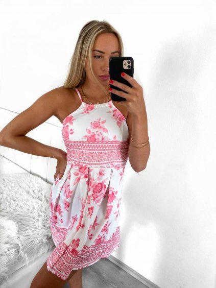 Šaty letní na ramínka dámské (S/M ONE SIZE) ITALSKá MóDA IM923149/DU (Velikost S/M/L, Barva Černá)