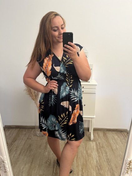 Šaty bez rukávu dámské ICECOOL (L/XL/2XL ONE SIZE) AINUOSI  FRANCOUZSKÁ MÓDA FMB23025-10/DU (Velikost XL/2XL, Barva Černá)