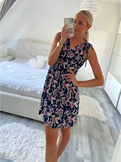 Šaty letní icecool bez rukávu dámské (M/L, XL/2XL) AINUOSI ITALSKÁ MODA IMB239571/DR (Velikost M/L, Barva červená)