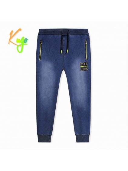 Chlapecké slabé riflové kalhoty KUGO - TM8261K