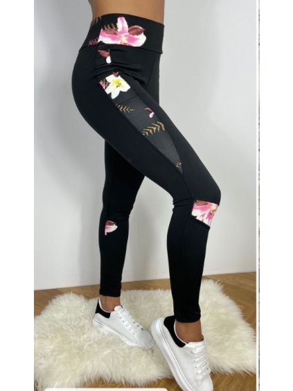Legíny dlouhé dámské (M/L) TURECKÁ MÓDA TMWL211830/DU (Velikost M/L, Barva Černá)