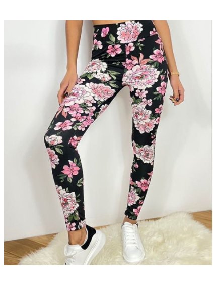 Legíny dlouhé dámské (S/M, M/L,XL/2XL ) TURECKÁ MÓDA TMWL21129-2/DU (Velikost S/M/L, Barva Černá)