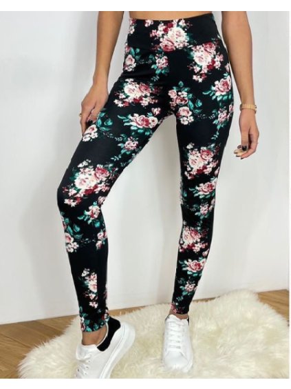 Legíny dlouhé dámské (S/M, M/L,XL/2XL ) TURECKÁ MÓDA TMWL21129-3/DU (Velikost S/M/L, Barva Černá)