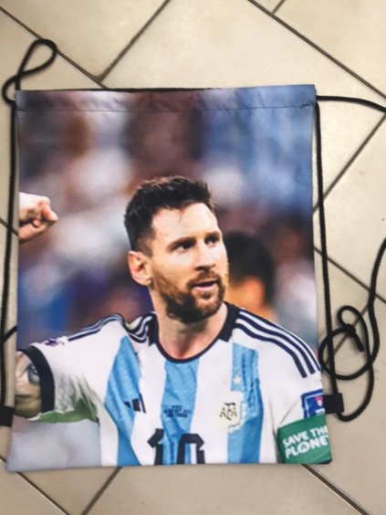 Dětský vak sáček na záda Messi 298615