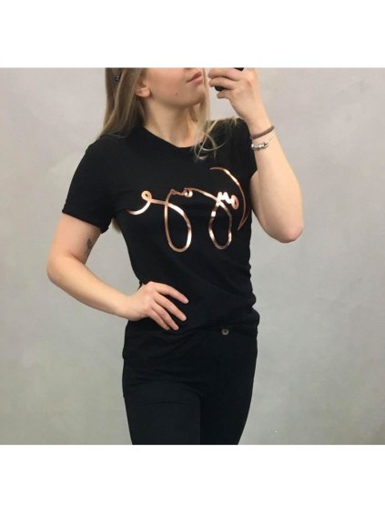 Tričko krátký rukáv dámské voyage (S/M ONE SIZE) SWEETISIMA ITALSKá MóDA IMD22075/DU (Velikost S/M/L, Barva bílá)