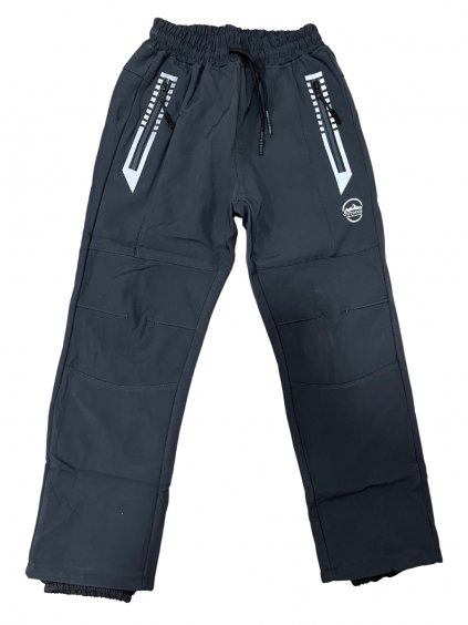 Chlapecké softshellové kalhoty teplé SEZON - SF-2070