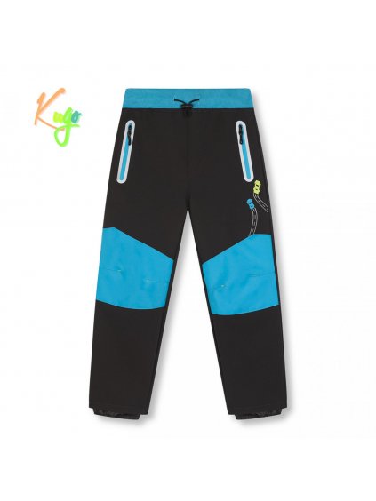 Chlapecké softshellové kalhoty zateplené Kugo HK1803