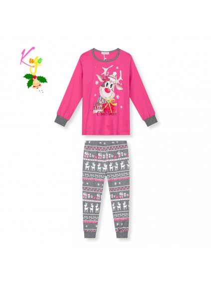 Dívčí pyžamo Vánoční Sob - MP3827