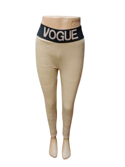 Legíny dlouhé zatepletné  dámské (S/M,M/L, L/XL) D.D. STYLE  DDS23A535V/DU (Velikost S/M/L, Barva hnědá camel)