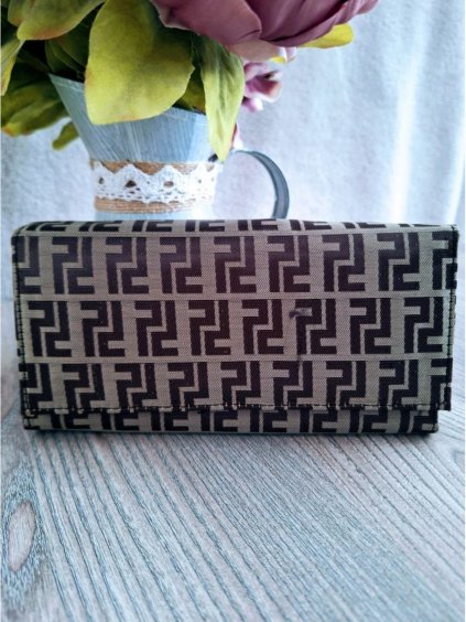 Peňaženka dámska (18x10 cm) ESLLE GESS2361-SG/DU (Velikost ONE SIZE, Barva Černá)