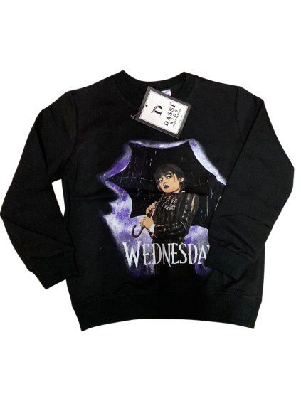 Dívčí mikina Wednesday 24708