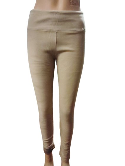 Legíny dlouhé zatepletné dámské (S/M,M/L,L/XL) D.D. STYLE DDS23A536V/DU (Velikost S/M/L, Barva hnědá camel)
