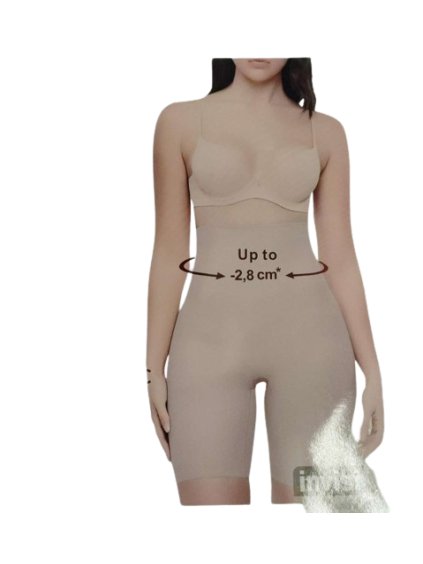 Kalhotky stahovací nohavičkové dámské (M/L-XL/2XL) 	PRA238944/DUR (Velikost M/L, Barva béžová)