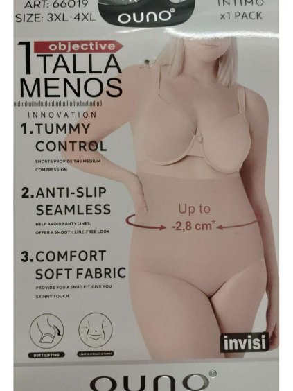 Kalhotky stahovací nadrozměr dámské (XL/2XL, 3XL/4XL, 5XL) PRA2366019/DUR (Velikost XL/2XL, Barva béžová)