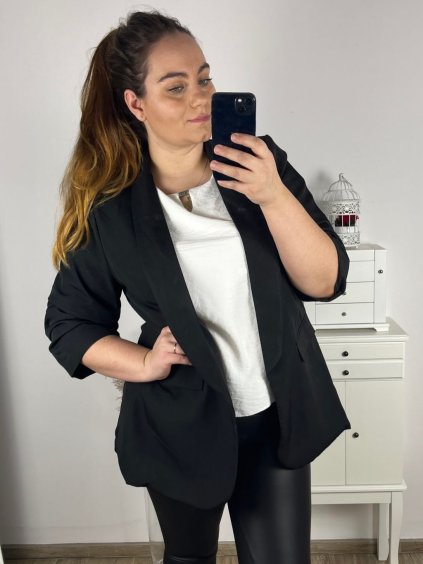 Sako elegantní dámská (50-60) ITALSKÁ MÓDA IMM23M85705-1/DU