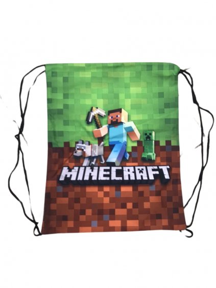 Dětský vak sáček na záda Minecraft 304629