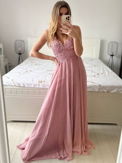 Šaty dlouhé elegantní bez rukávu dámské (S/M ONE SIZE) ITALSKá MóDA IMM22pl68805/DU (Velikost S/M/L, Barva fialová)