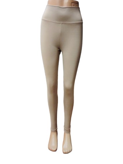 Legíny dlouhé tenké dámské (S-XL) HDM TURECKÁ MÓDA TM824H4800-2/DR (Velikost L, Barva béžová)