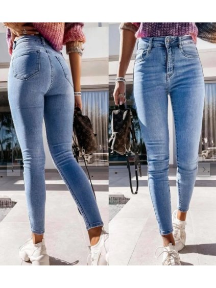 Rifle jeans dlouhé dámské (XS-XL) JEANS M.SARA JAW24S1258/DU