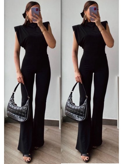 Overal dlouhý bez rukávu dámský (S/M ONE SIZE) ITALSKÁ MÓDA IMWAE24043/DUR (Velikost S/M/L, Barva béžová)