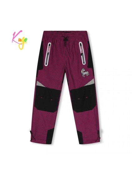 Dívčí slabé outdoorové kalhoty - KUGO G9650
