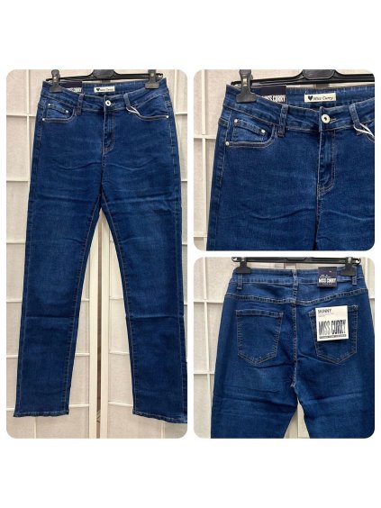 Rifle jeans dlouhé dámské (30-38) MISS CURRY MA124MD7035-1