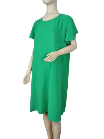 Šaty Elegantní šaty dámské nadrozměr (L/XL) ITALSKÁ MODA IMB22KARA/DR