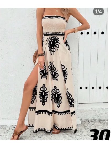 Overal carmen elegantní dámské (XS/S/M ONE SIZE) ITALSKÁ MÓDA IMPBB2430584s/DUR (Velikost S/M/L, Barva béžová)