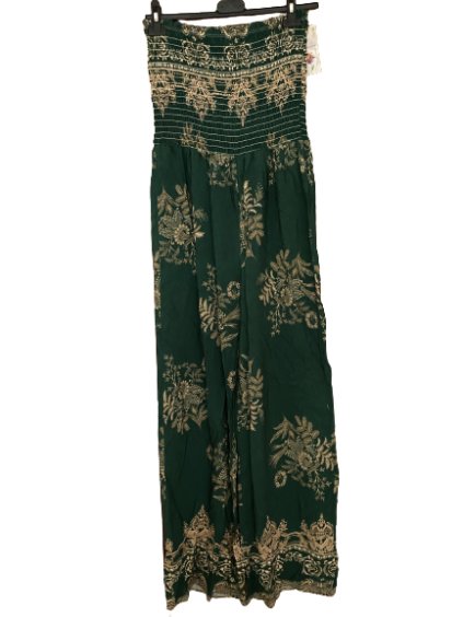Overal dlouhý  bez ramínek dámský (S/M ONE SIZE) ITALSKá MODA IM723BOOHO/DU (Velikost S/M/L, Barva Černá)