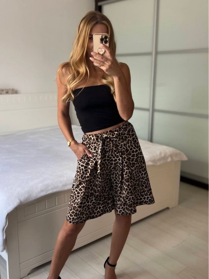 Kraťasy šortky dámské (S/M ONE SIZE) ITALSKÁ MÓDA IMPMD246334/DU