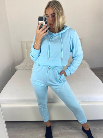 Souprava mikina a tepláky zateplená dámská (S-M, L-XL) TURECKÁ MÓDA TMWL201916/DU (Velikost L/XL, Barva bílá)