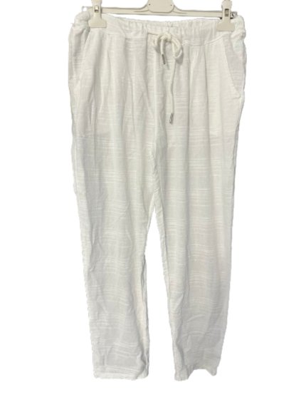 Kalhoty bavlněné dámské (S/M/L ONE SIZE) ITALSKá MóDA IM424280/DUR