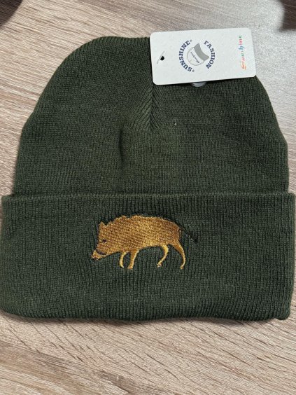 Čepice zimní myslivecká pánská PV324103-3/DR (Velikost ONE SIZE, Barva zelená khaki)