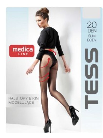 Punčocháče dámské 20DEN (158-180) TETES22SLIM-BODY (Velikost 2, Barva Černá)