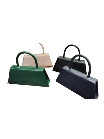 Kabelka mini plesová dámské (ONE SIZE) ITALSKÁ MÓDA IM0823TC2913/DU (Velikost ONE SIZE, Barva Černá)