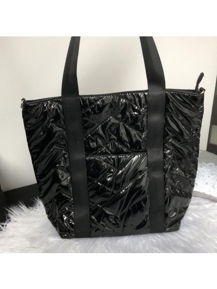 Kabelka dámská (ONE SIZE) ITALSKÁ MÓDA IM203TT67523/DR (Barva Černá)