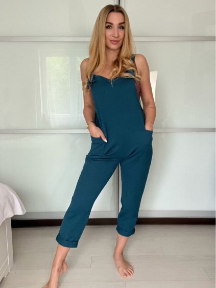 Overal dlouhý na ramínka dámský (S/M/L ONE SIZE) ITALSKÁ MÓDA IMSM25LADA/DU (Velikost S/M/L, Barva béžová)