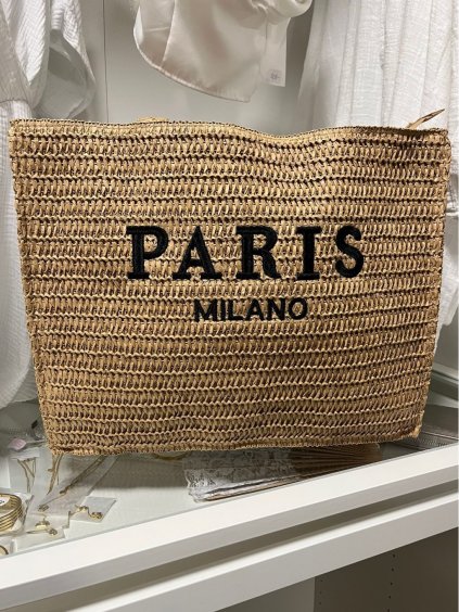 Kabelka boho letní dámska (41cm X 33cm) Versoli VER25PB-34/DU (Velikost ONE SIZE, Barva hnědá světlá)